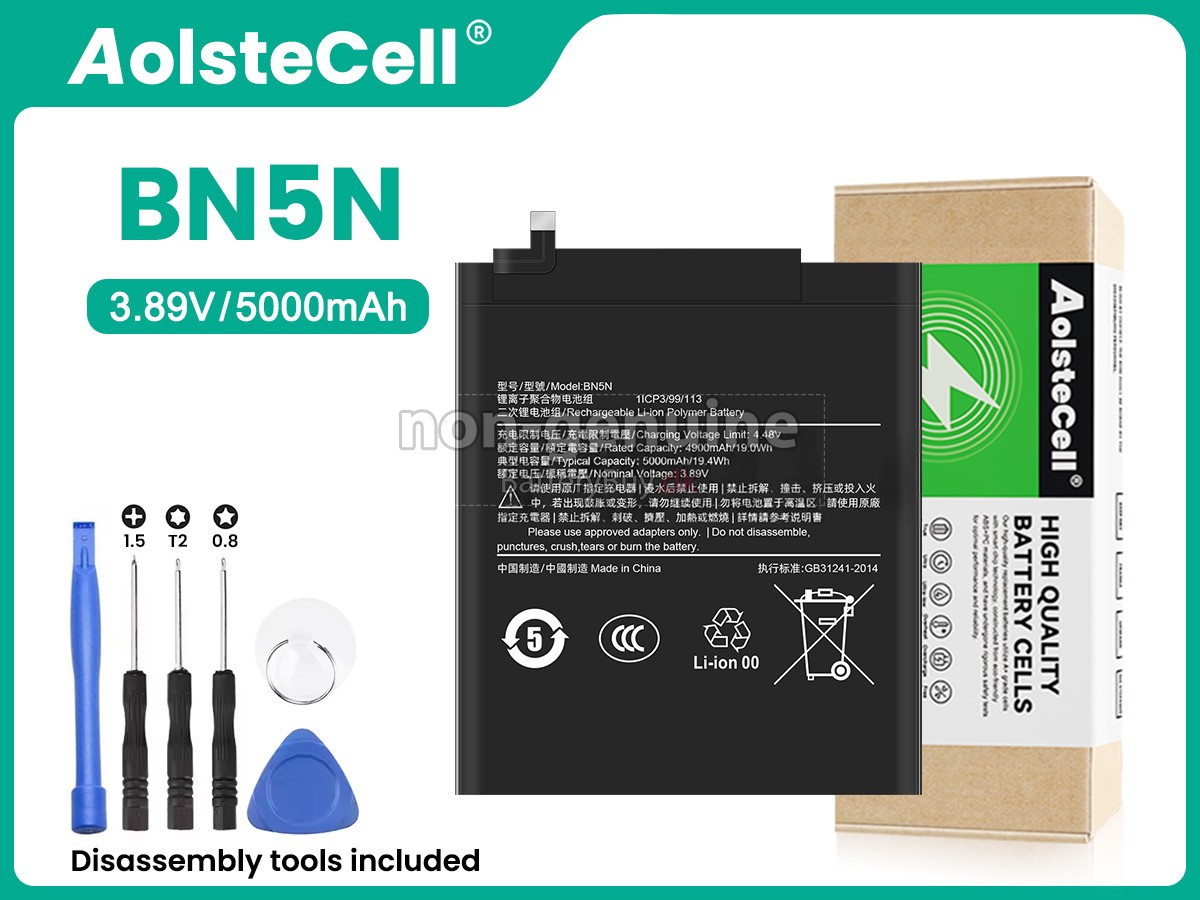 XiaoMi BN5N udskiftningsbatteri