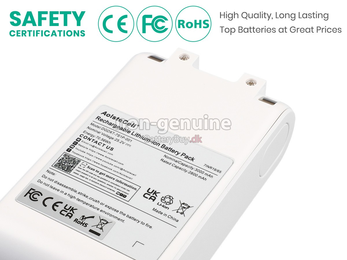 XiaoMi DGDXT-7S1P-001 udskiftningsbatteri