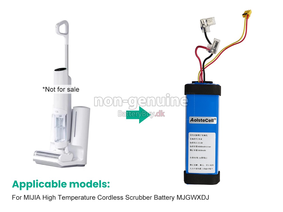 XiaoMi TRUCLEAN W10 ULTRA WET DRY VACUUM udskiftningsbatteri