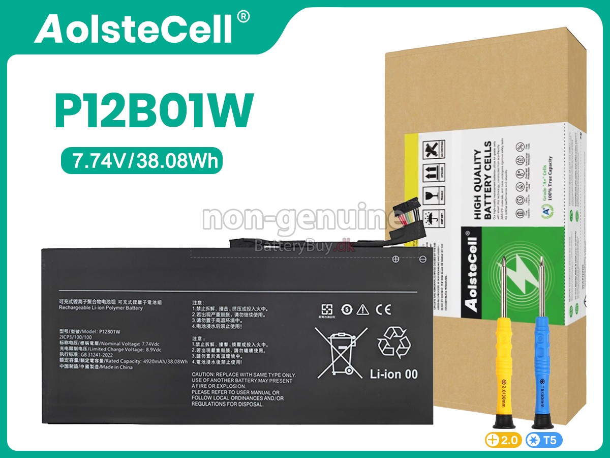 XiaoMi BOOK 12.4 2-IN-1 udskiftningsbatteri