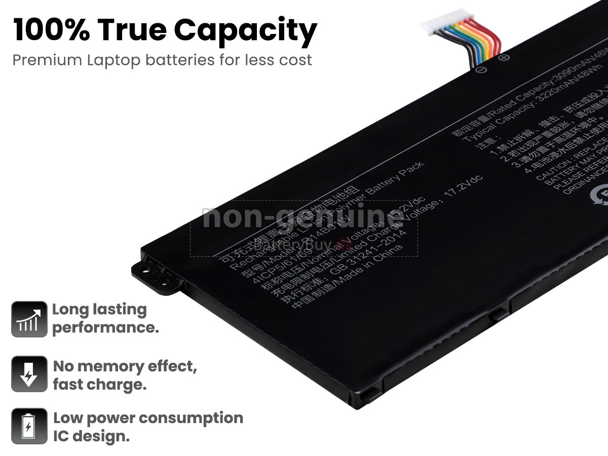 XiaoMi R14B01W laptop udskiftningsbatteri