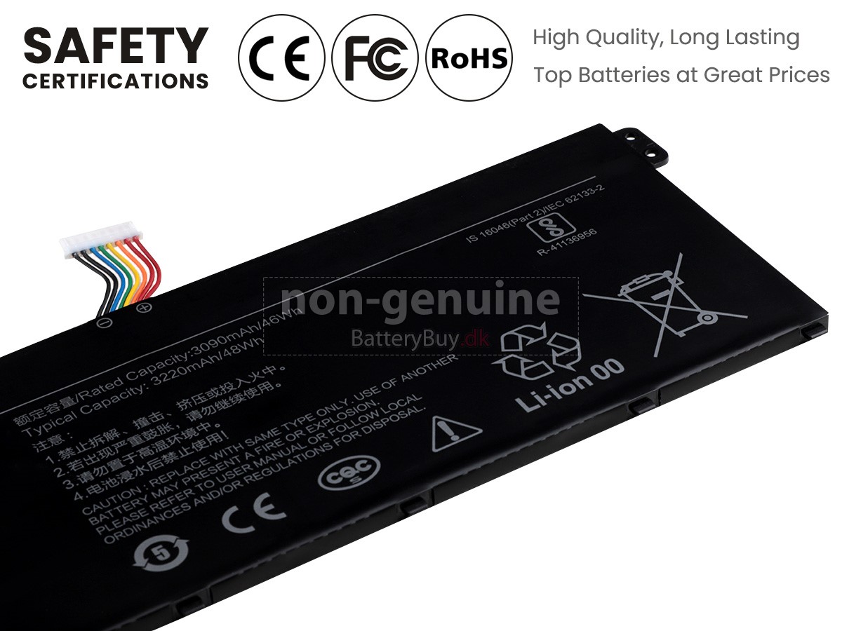 XiaoMi R14B01W laptop udskiftningsbatteri