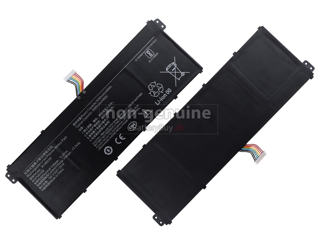 XiaoMi R14B01W laptop udskiftningsbatteri