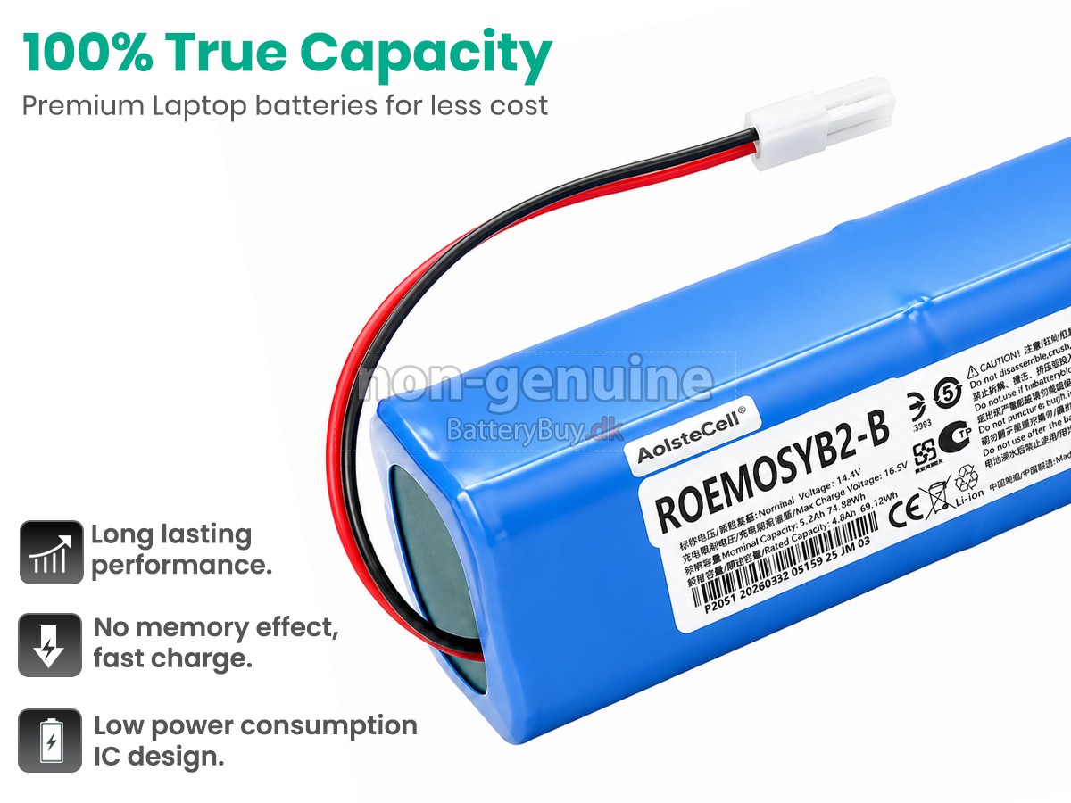 XiaoMi ROEMO SYB2 udskiftningsbatteri