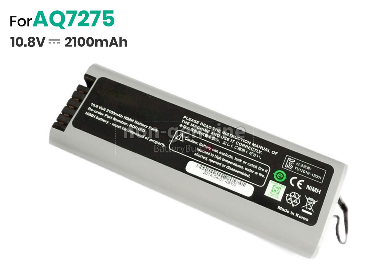 Yokogawa AQ7275 udskiftningsbatteri
