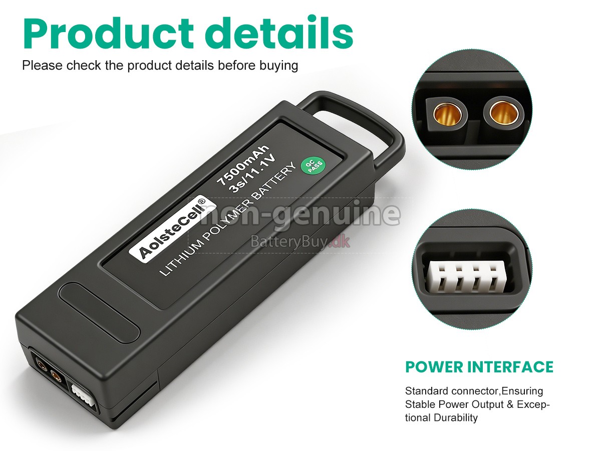 Yuneec Q500+ PRO udskiftningsbatteri