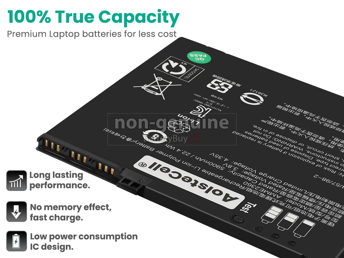 Zebra AMME2360(1ICP4/57/98-2) udskiftningsbatteri