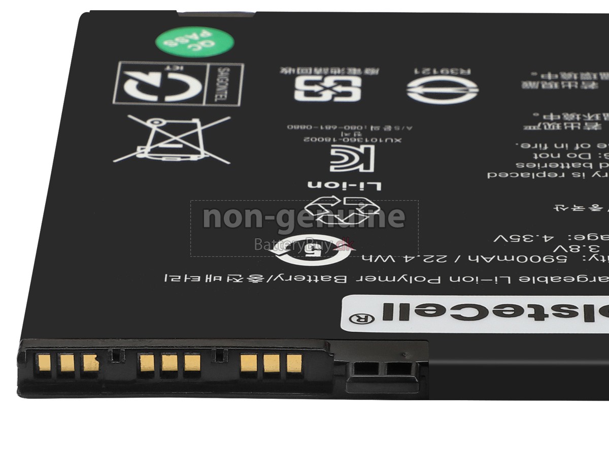 Zebra AMME2360(1ICP4/57/98-2) udskiftningsbatteri