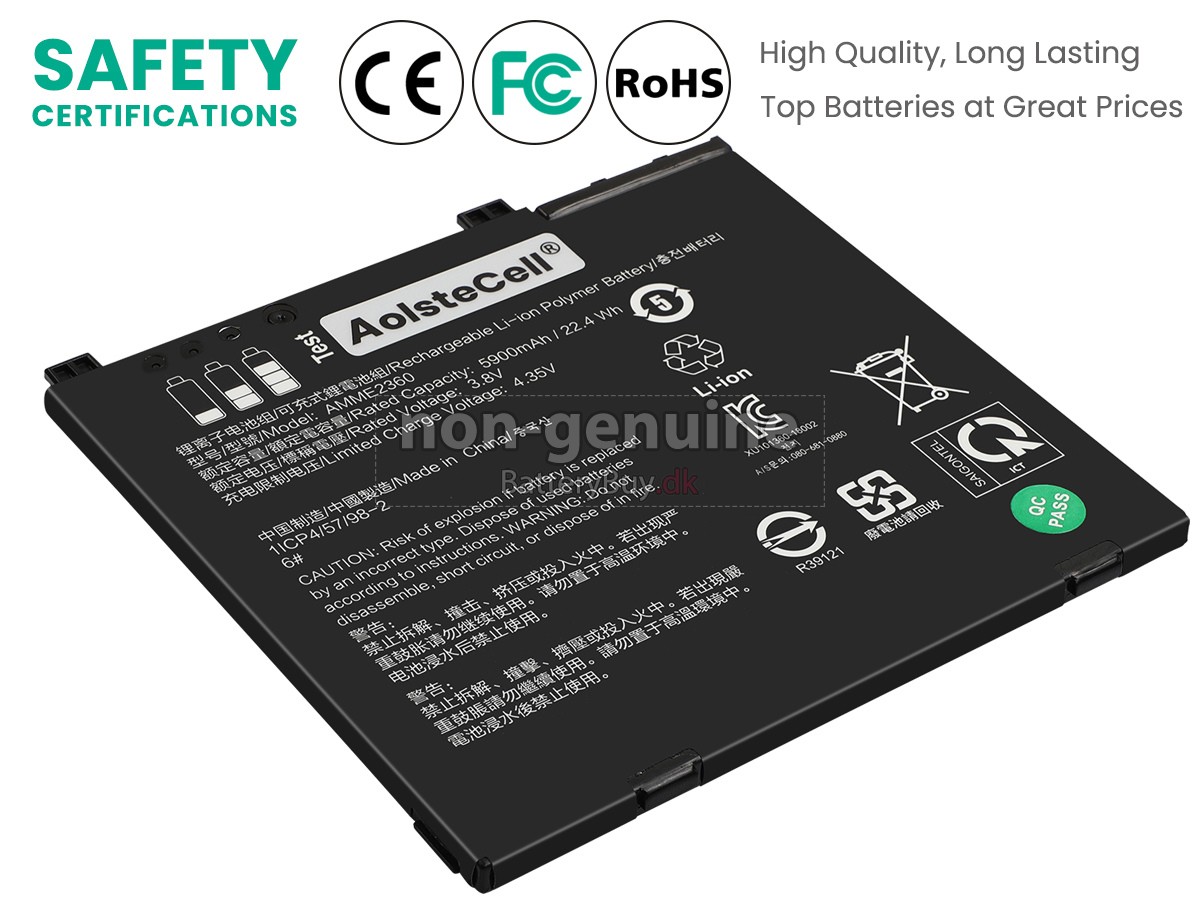 Zebra AMME2360(1ICP4/57/98-2) udskiftningsbatteri