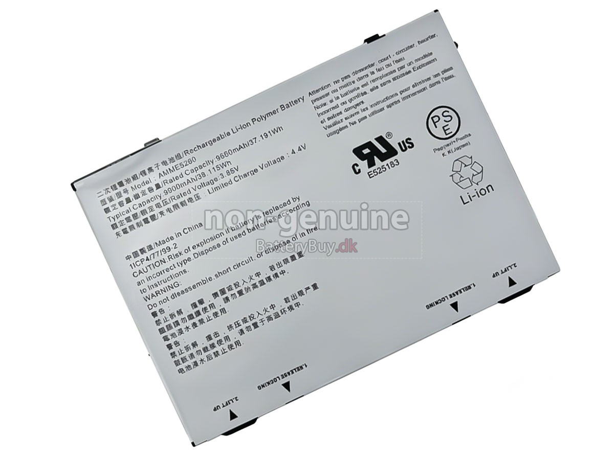 Zebra AMME5260 udskiftningsbatteri