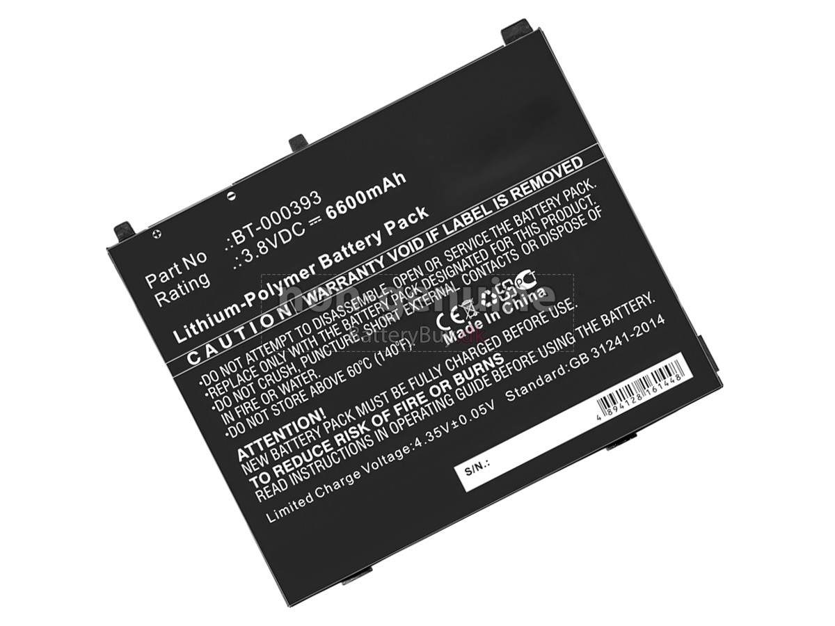 Zebra BT-000393 udskiftningsbatteri