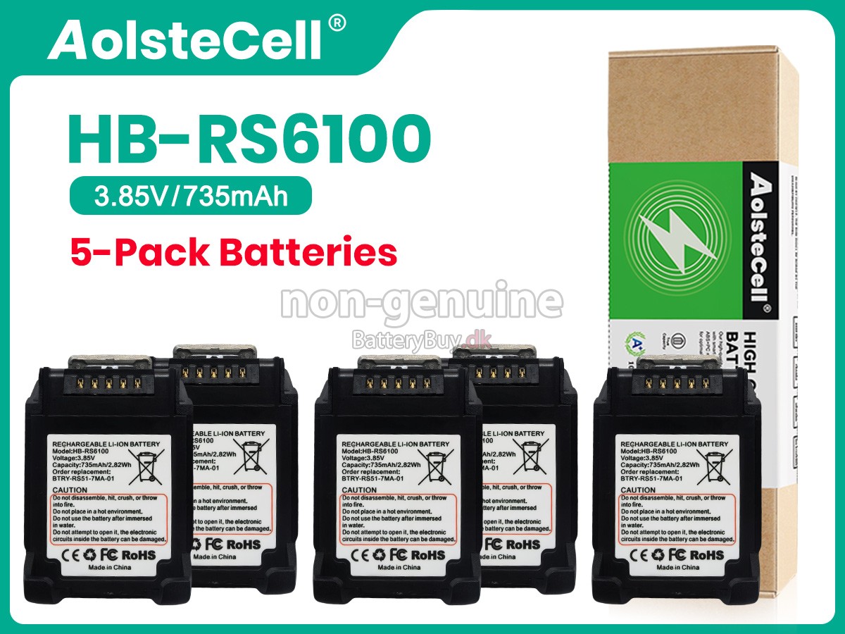 Zebra RS5100 2D udskiftningsbatteri