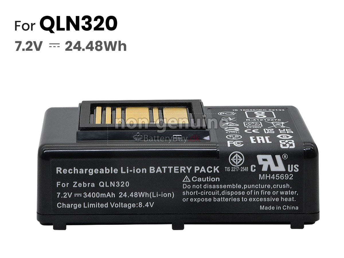 Zebra ZQ500 udskiftningsbatteri