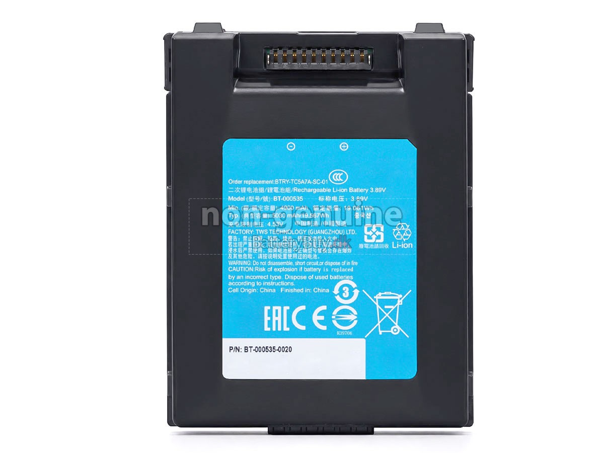 Zebra BT-000535-002A udskiftningsbatteri