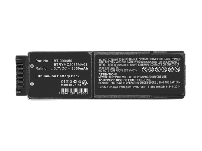 batteri til Zebra BT-000450-67