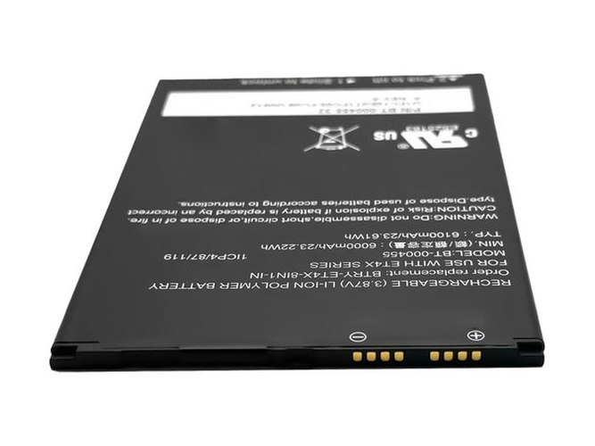 batteri til Zebra BT-000455