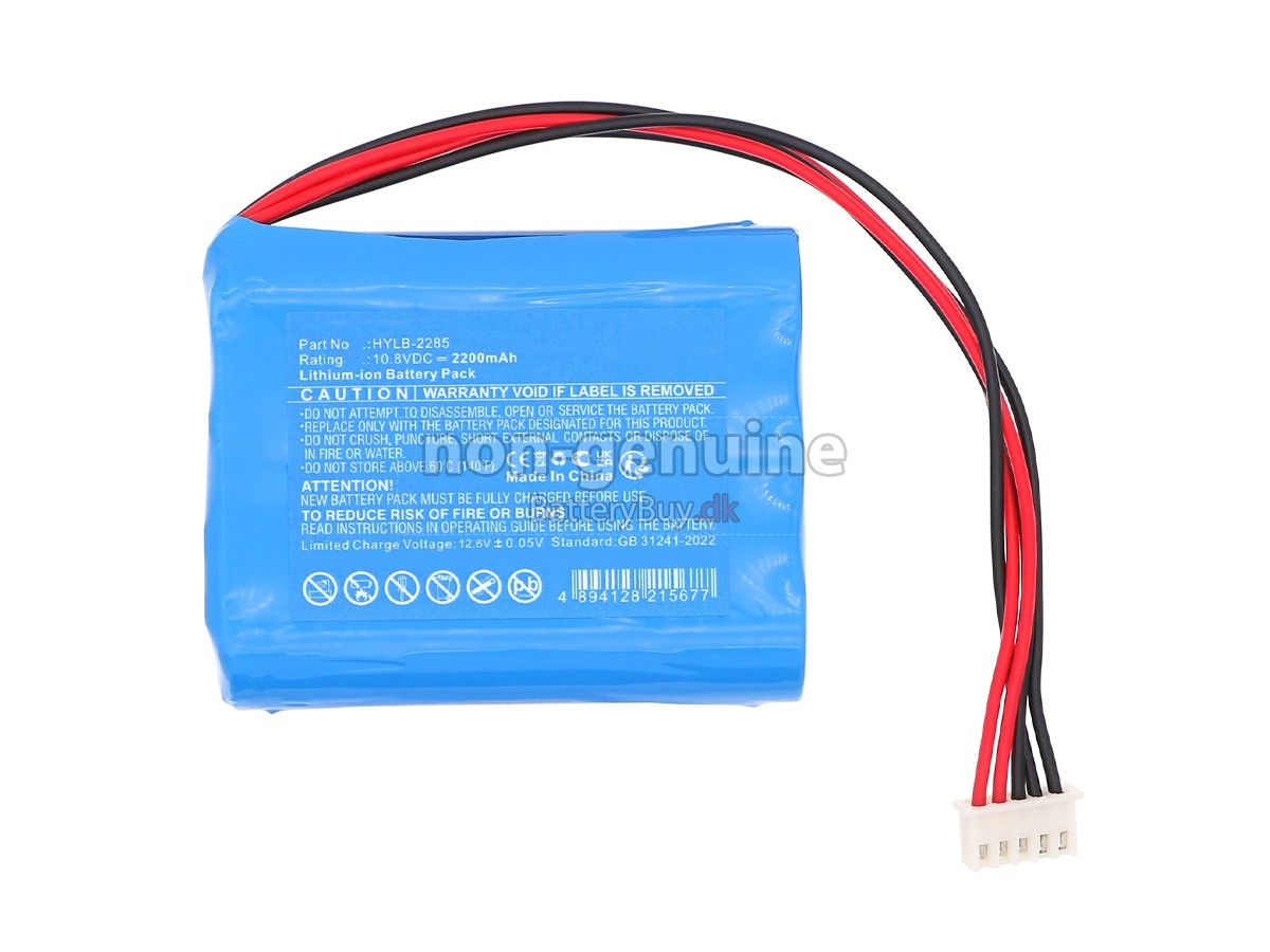 Zoncare DF-E124 udskiftningsbatteri