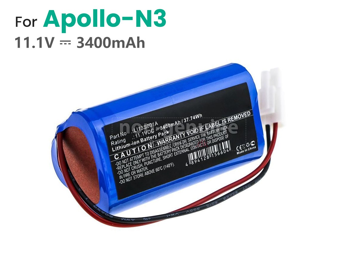 Zondan APOLLO N3 udskiftningsbatteri