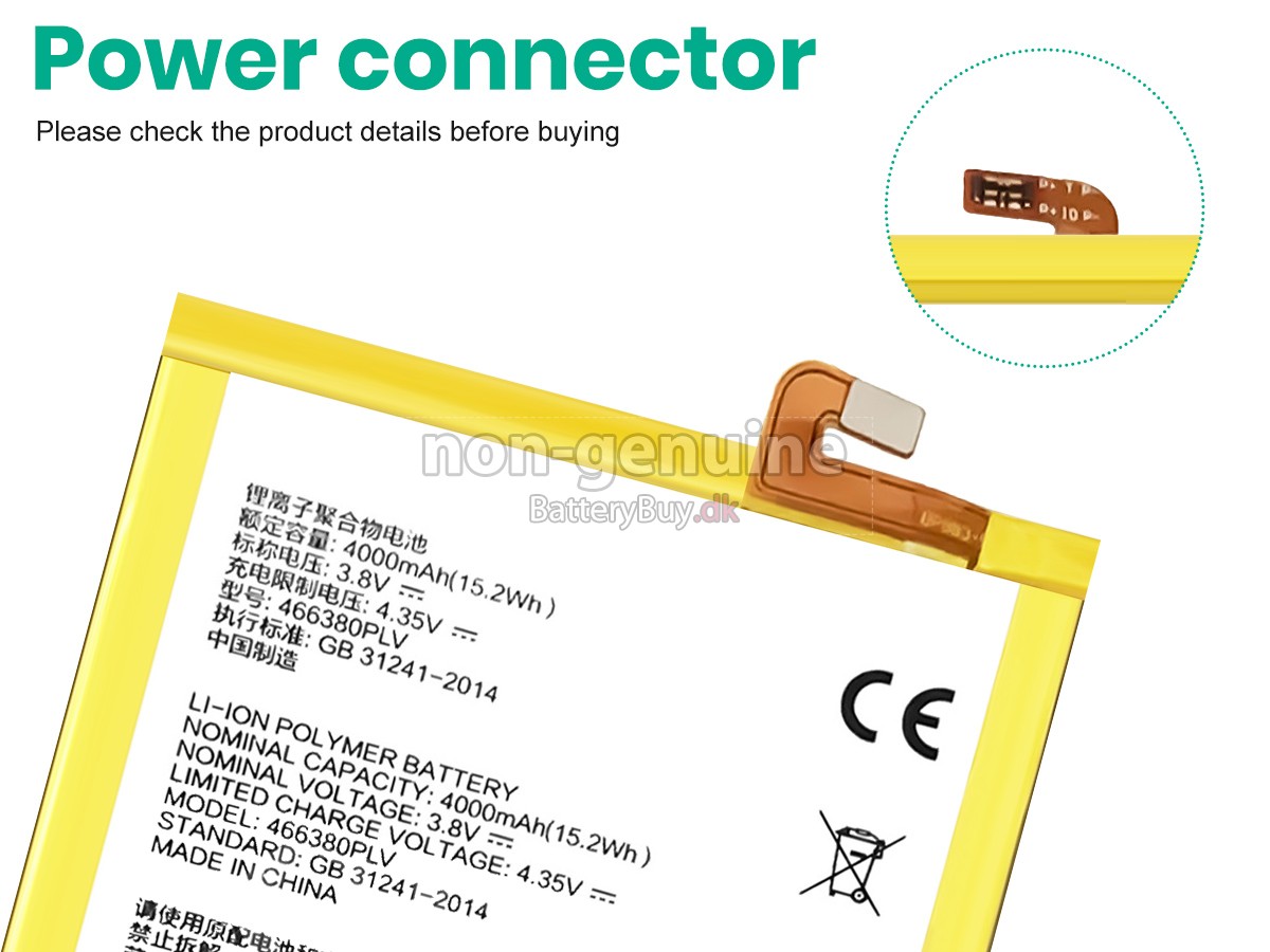 ZTE BA610C udskiftningsbatteri