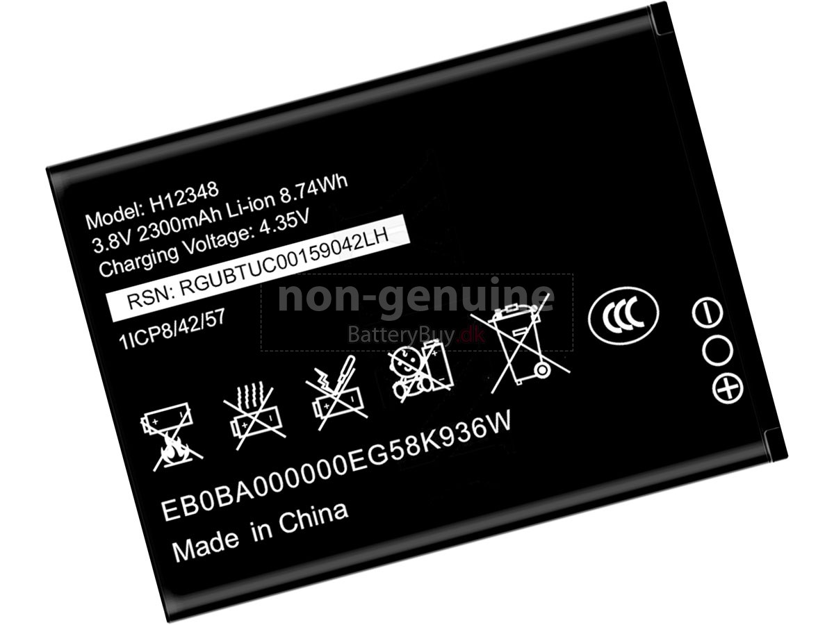 ZTE H12348 udskiftningsbatteri