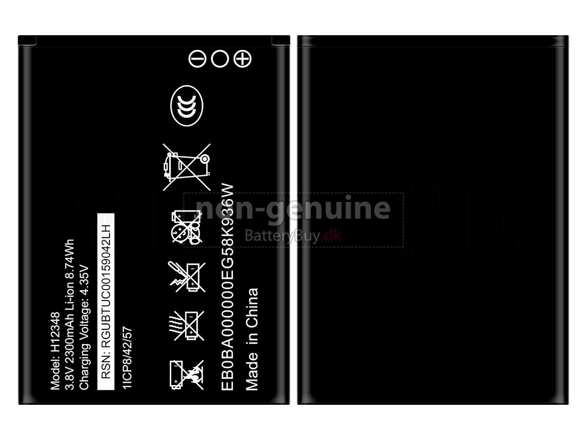 ZTE H12348 udskiftningsbatteri