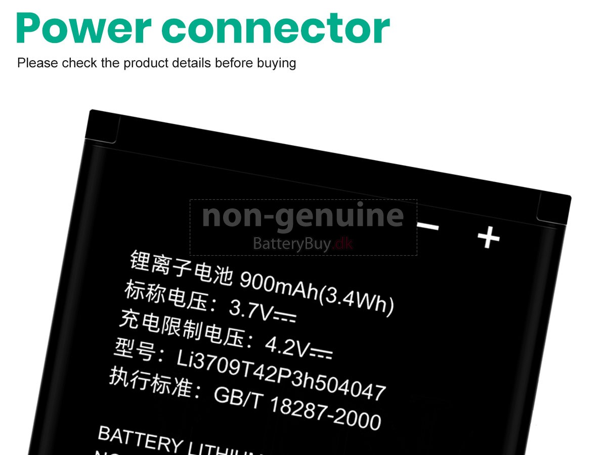 ZTE UX990 udskiftningsbatteri