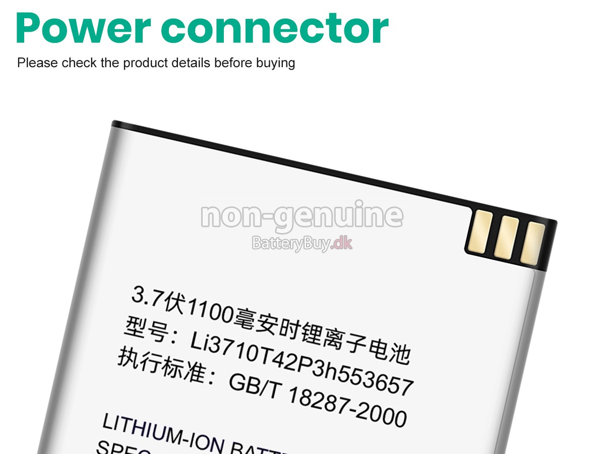 ZTE S718 udskiftningsbatteri
