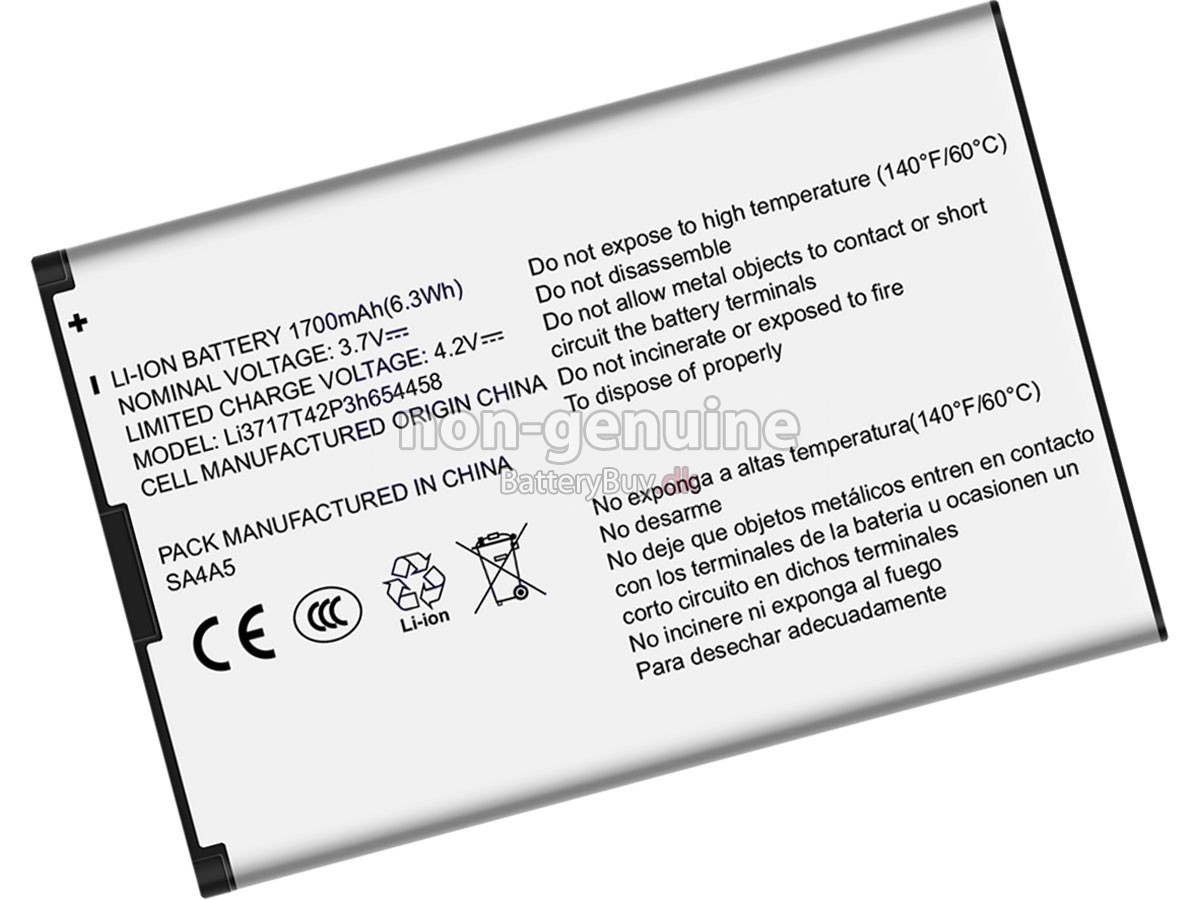 ZTE EUFI890 udskiftningsbatteri