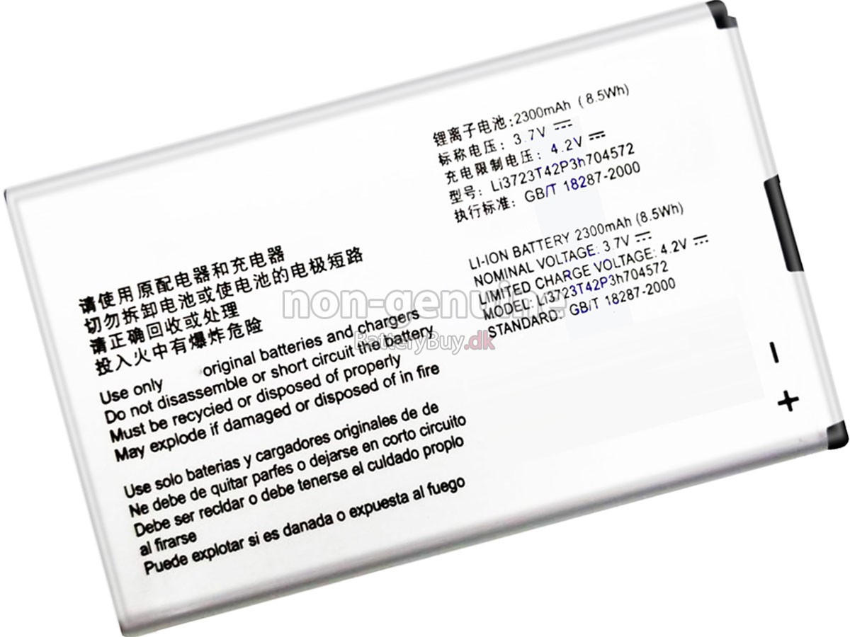 ZTE MF91 4G WIFI udskiftningsbatteri